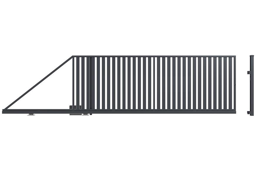 Posuvná brána AMIDA levá 149X400 S POHONOM W5752 BAUMAX