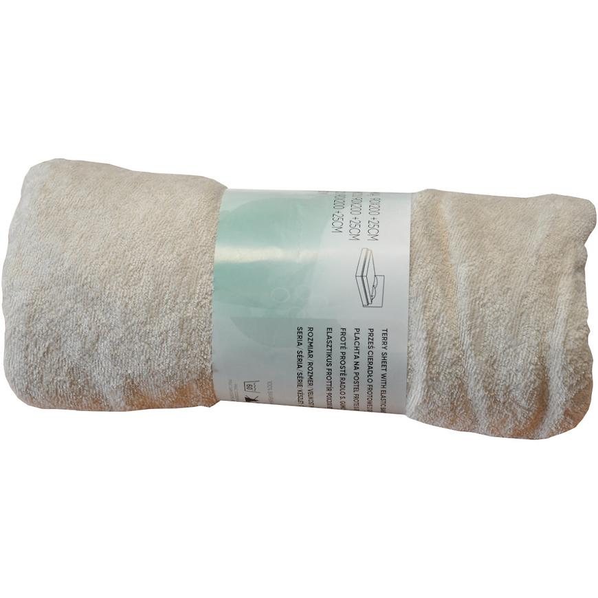Prostěradlo froté 160x200 BAUMAX