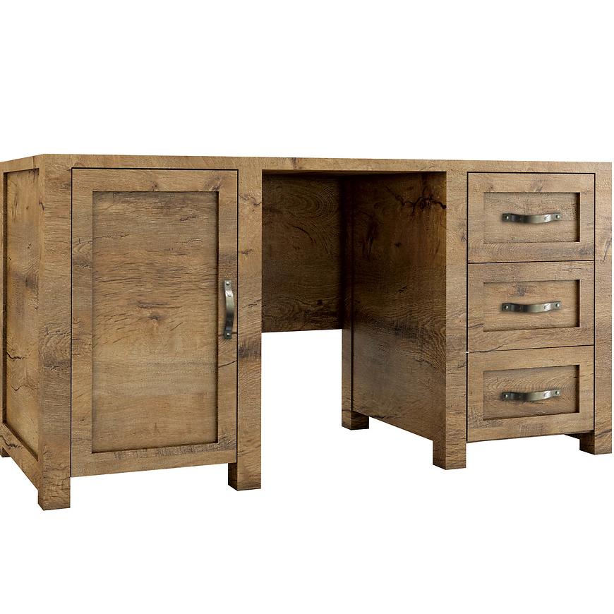 Psací Stůl Nevada 167 cm Dub Lefkas Temný