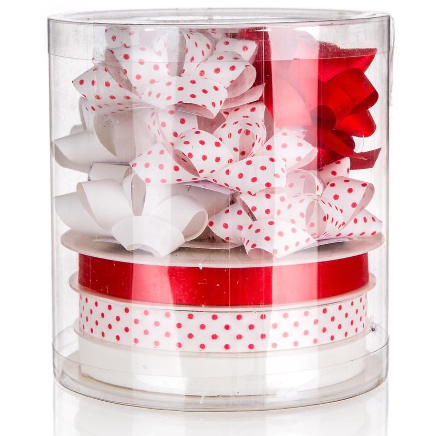 Sada deko 9+3 bílá.čer.boks 63928332 BAUMAX