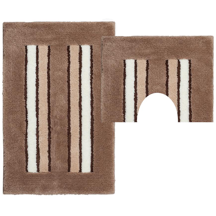 Sada koberečků Denver cappuccino 85x55cm a 55x45cm a 46x50cm BAUMAX