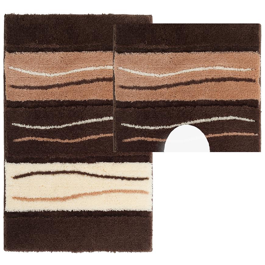 Sada koberečků Desire béž 64020 100x60cm a 60x50cm BAUMAX