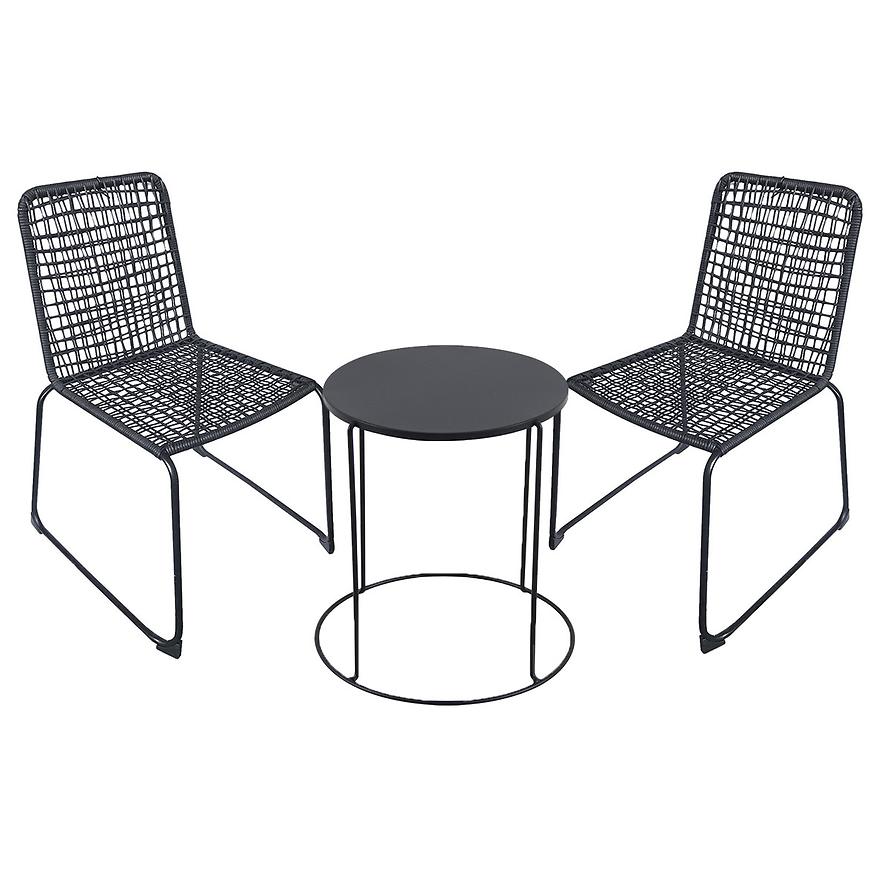 Sada stůl modern + 2 židle Kanada BAUMAX