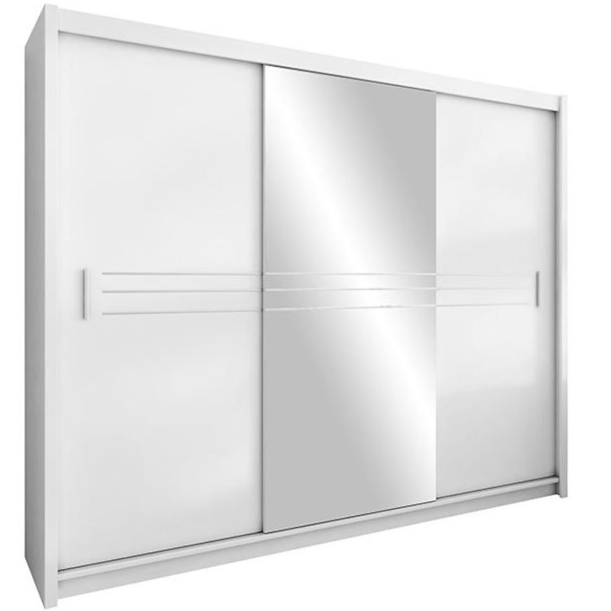 Skříň Havana 250 cm Bílý BAUMAX