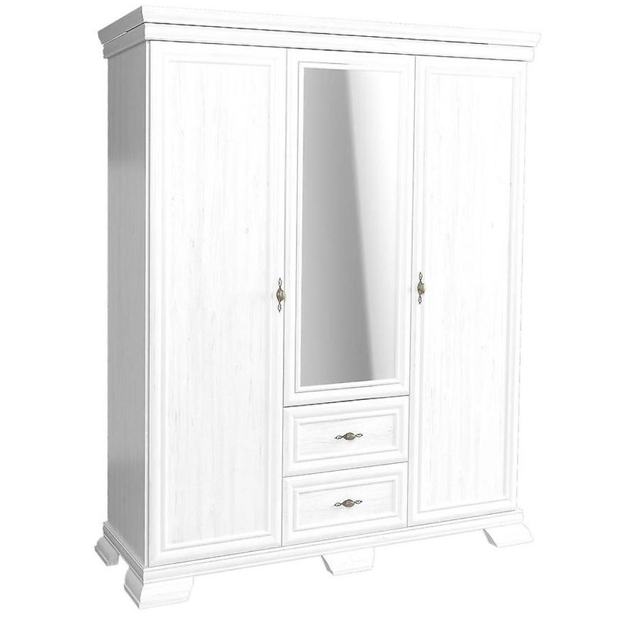 Skříň Kora 158cm Bílá