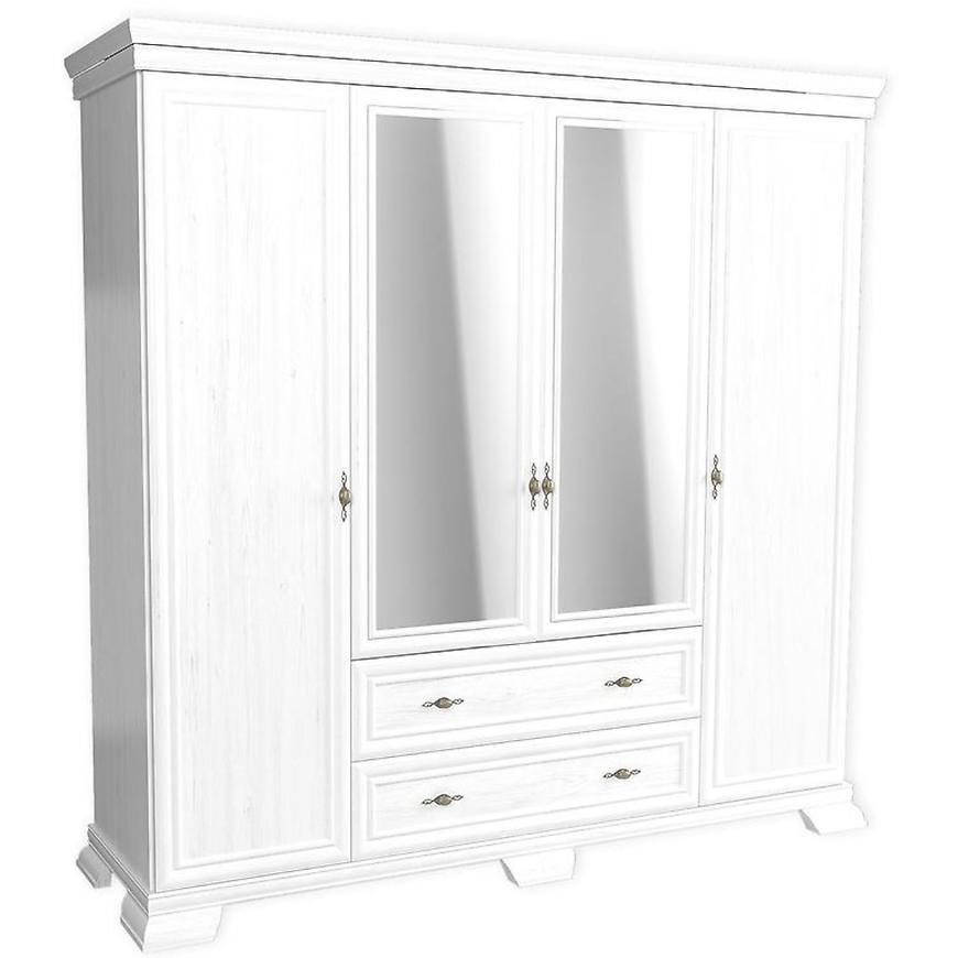 Skříň Kora 208cm Bílá