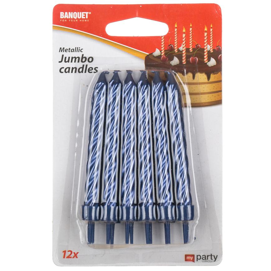Svíčky narozeninové Jumbo My Party 12ks 44301931 BAUMAX