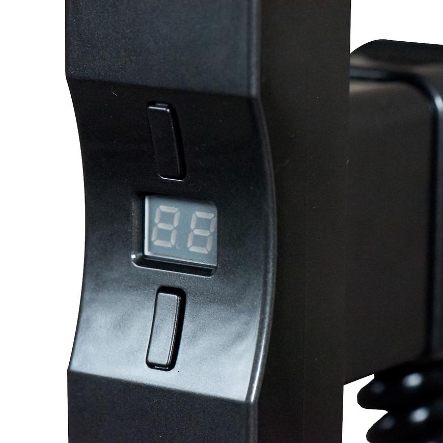 Topné těleso H+E 300W MATT BLACK HOME +