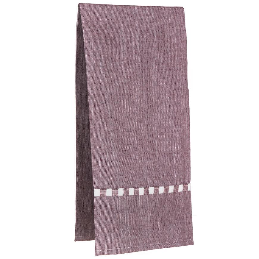 Utěrka Denim 45 x 70 cm červená 10005874 BAUMAX