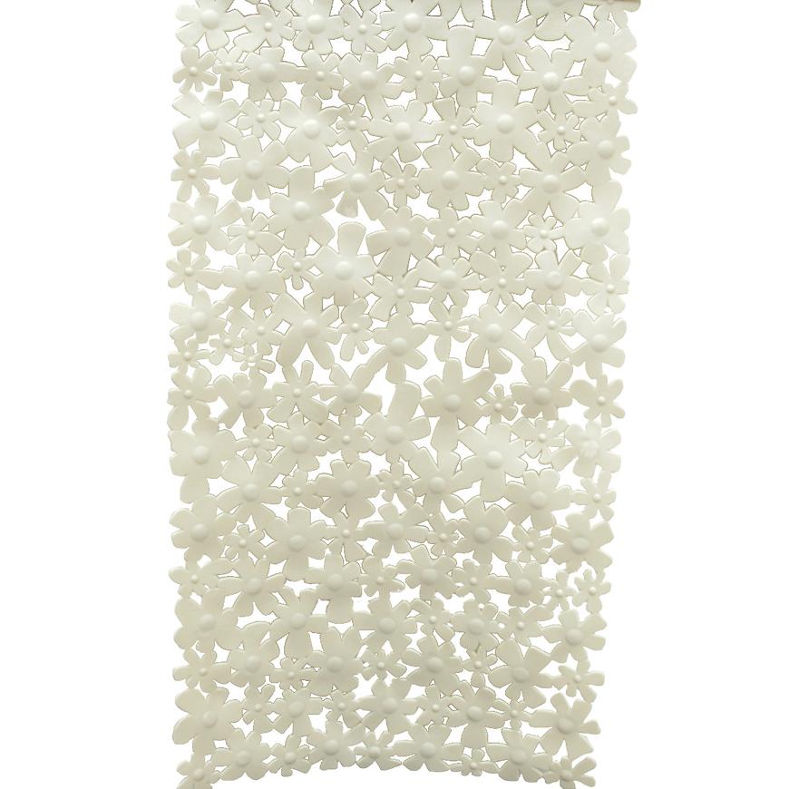 Vanová podložka květiny 68x33 j-6833 béžová BAUMAX