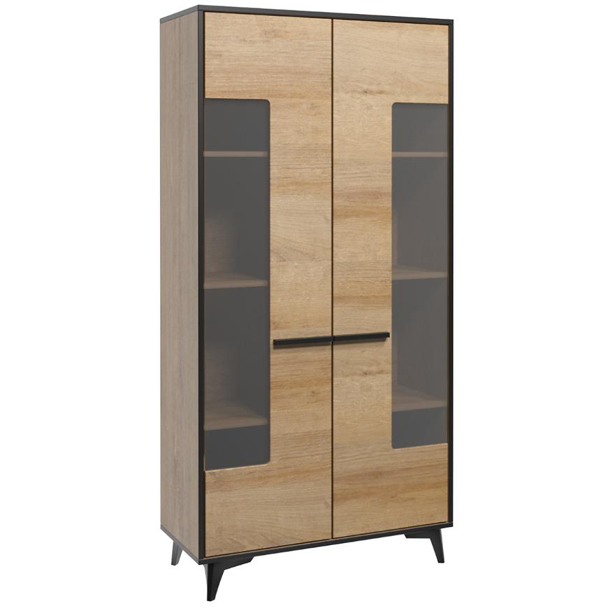 Vitrína Frida 91cm Dub Riviera