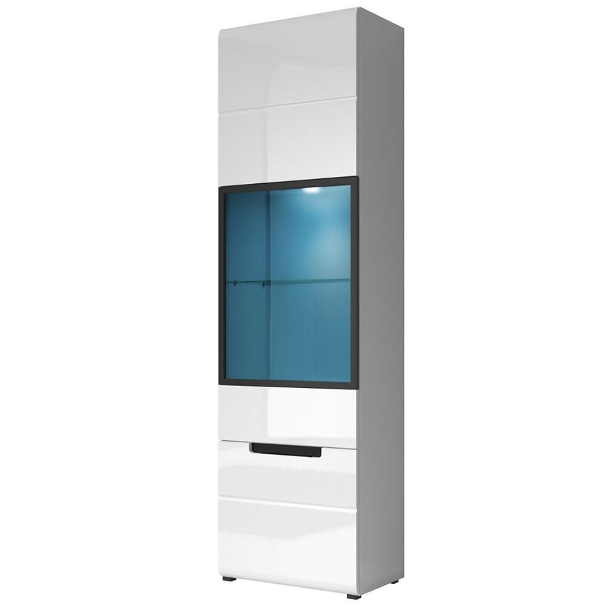 Vitrína Hector 60cm Bílá Lesk BAUMAX