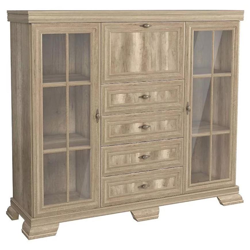 Vitrína Kora 158 cm Dub Canyon