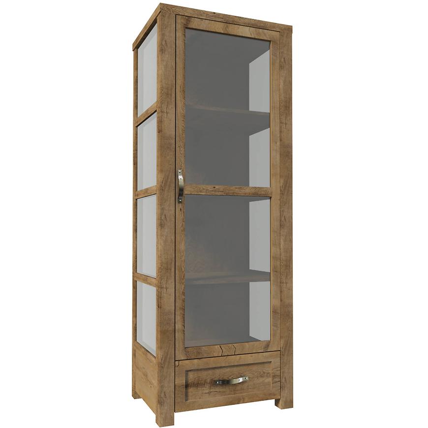 Vitrína Nevada 70 cm Dub Lefkas Temný