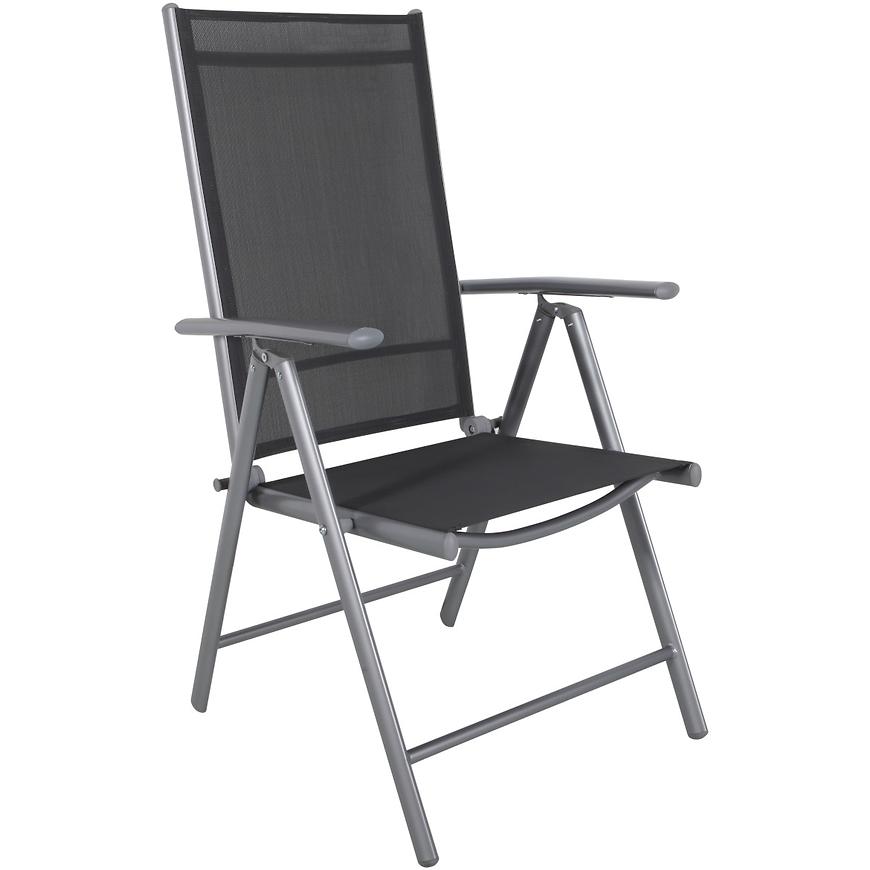 Židle se 7 polohami Porto šedá BAUMAX