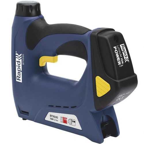 Aku sponkovačka a hřebíkovačka BTX530 Rapid