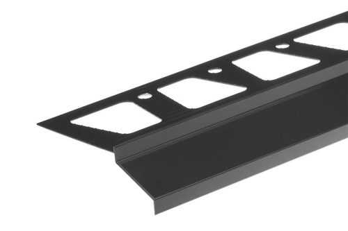 Balkónový okapový profil grafit 100/2000 Aqua Mercado