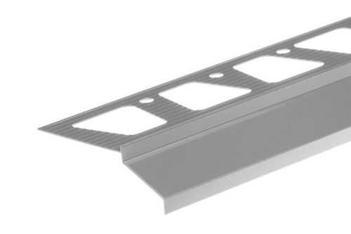 Balkónový okapový profil šedý 100/2000 Aqua Mercado