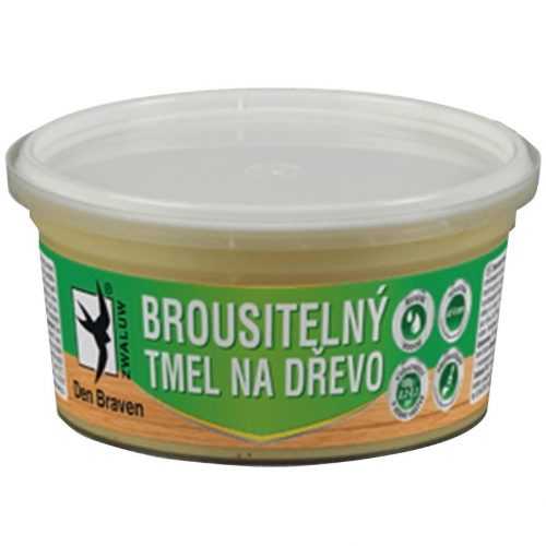 Brousitelný tmel na dřevo Den Braven 250 ml bílá Den Braven