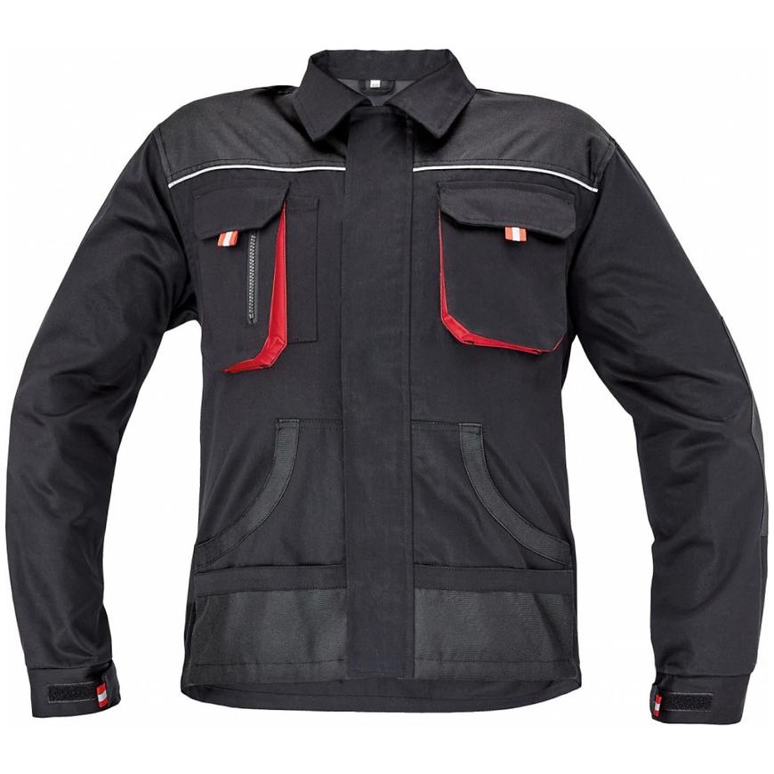 Bunda FF Carl be-01-002 černá/červená 58 Cerva