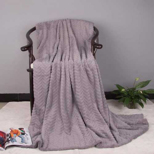 Deka Moza 130x170 šedá Baumax