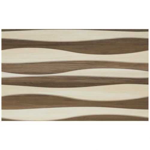 Dekor Leti cream waves 25/40 Cersanit