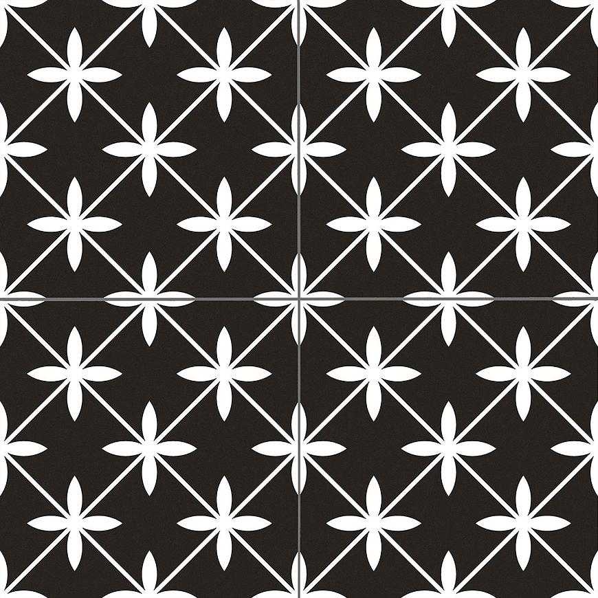 Dlažba Star Black 45/45 Goetan