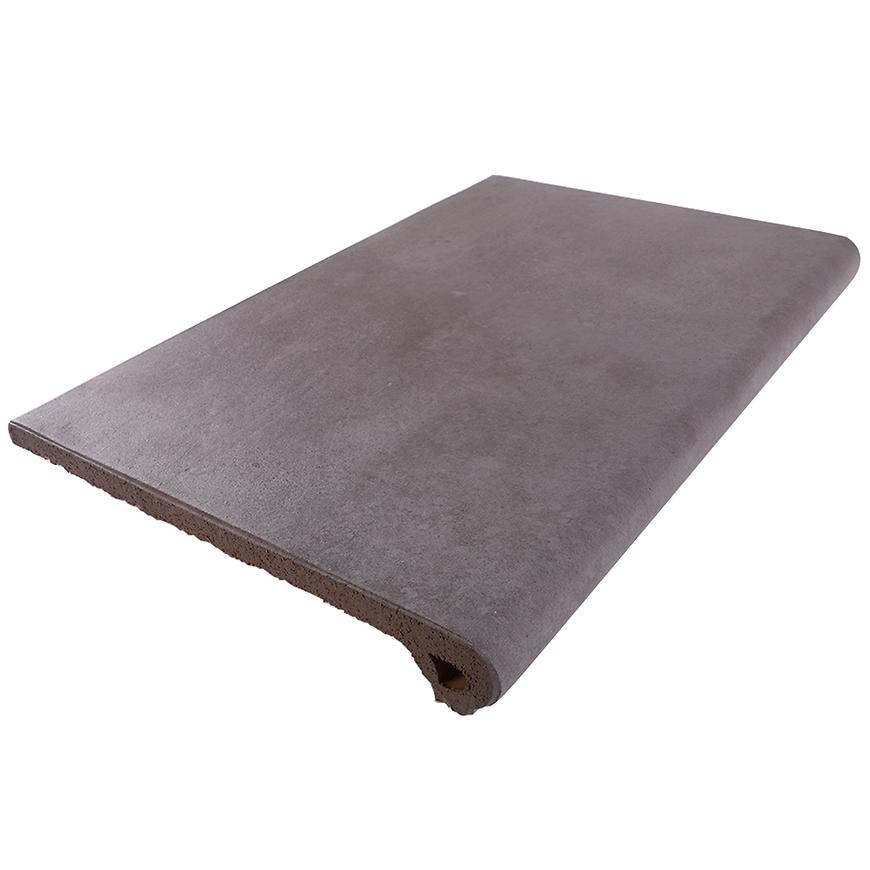 Dlažba mrazuvzdorná schodová - klinker Peldano Capri Carbon 32