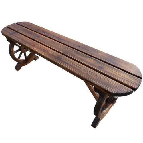 Dřevěná lavička 110x28x41 Baumax