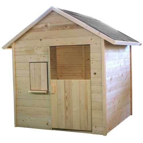 Dřevěný dětský domeček Igor 148x127x145cm Baumax