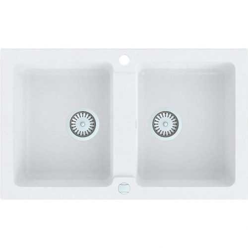 Dřez Granitový 2k 780x475 Bílá Baumax
