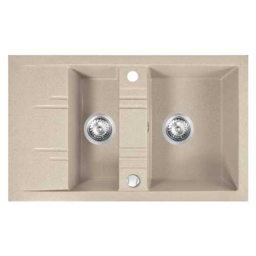 Dřez granitový1.5k.48/79. písek DRGM3/48/79SA Ferro