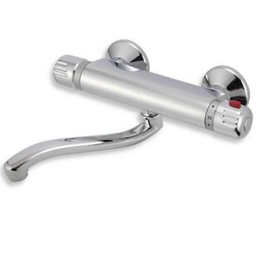 Dřezová termostatická baterie 150 mm Aquamat chrom NOVASERVIS 2670 Novaservis