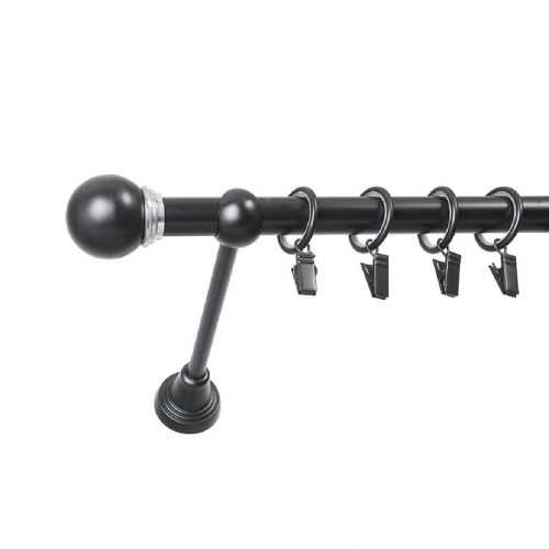 Garnýž I Stylus fi 19 černá 160cm koule saturn Baumax