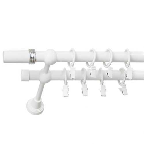 Garnýž II Stylus fi 19 bílá 160cm cylindr saturn Baumax