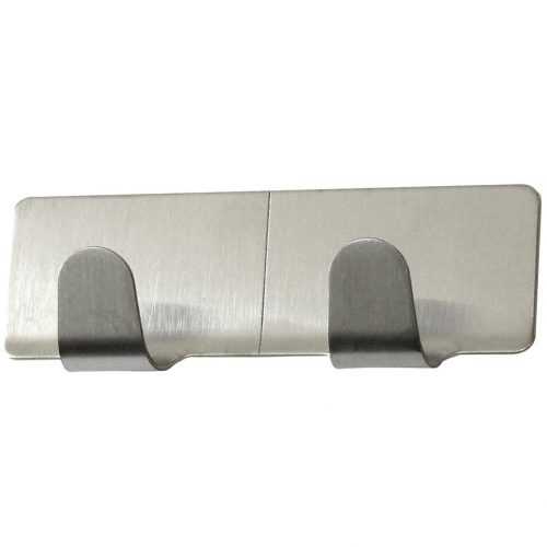 Háček dvojitý samolepící Baumax