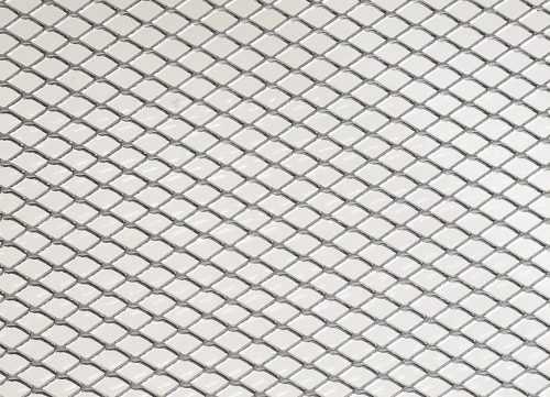 Hliníkový plech 500x500 mříž Parquet Mercado