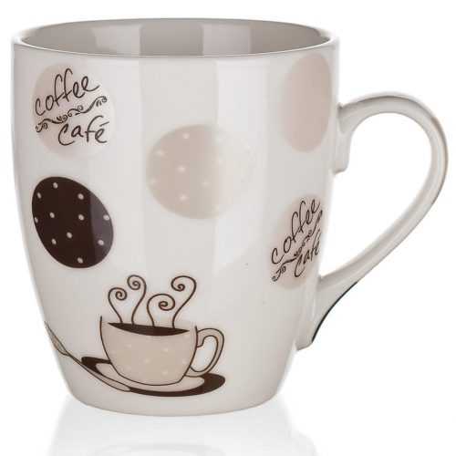 Hrnek keram. Cappuccino 240 ml bílá 60223076 Baumax