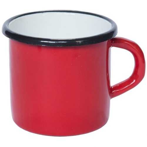 Hrníček červený hladký 12 Baumax