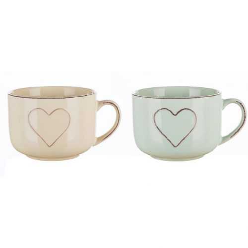 Hrníček keramický Jumbo Heart 600 ml 60221528 Baumax