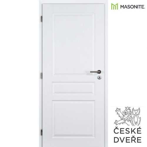 Interiérové dveře Troja 60L Plné Bílé Masonite