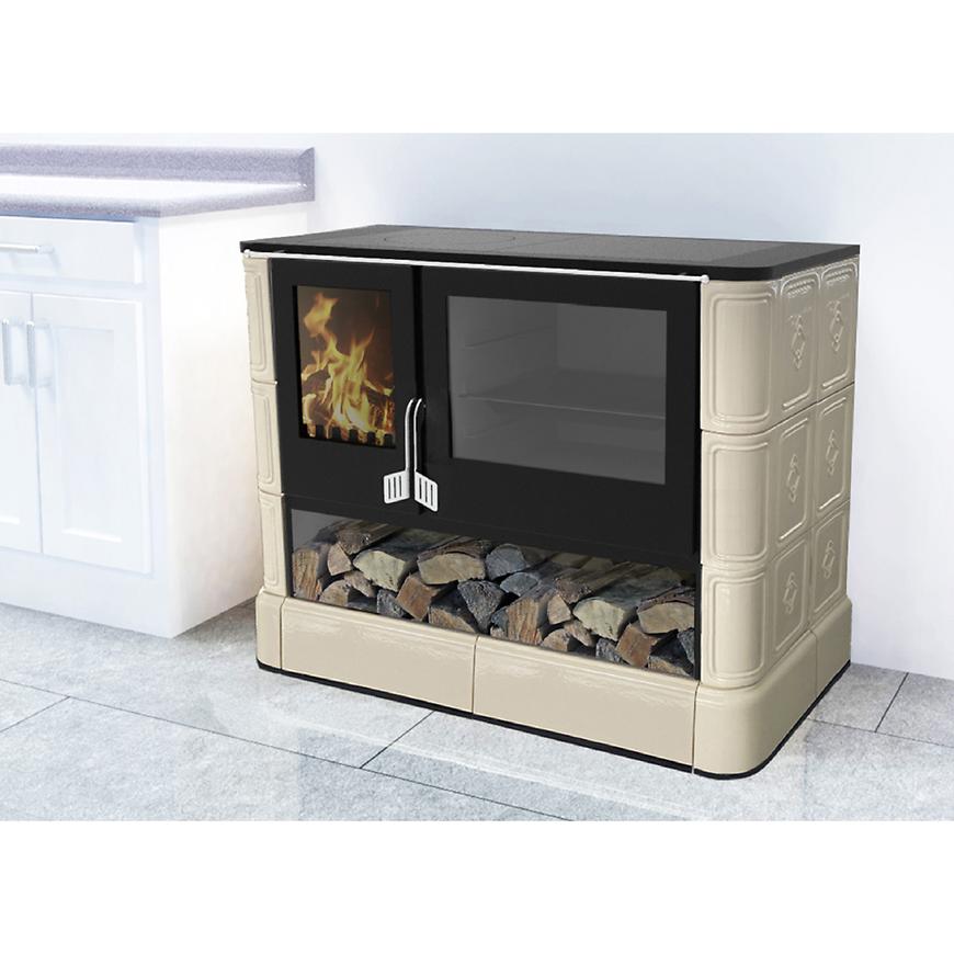 Kachľová pec Sparherd beige 7 KW Domofire