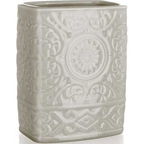 Kelímek keram. šedo-béžový Baumax