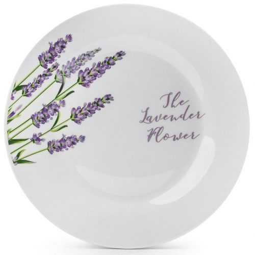 Keramický talíř kulatý mělký 23cm Levandule Baumax