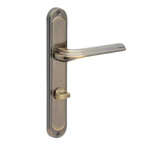 Klika Atena WC72 antická mosaz