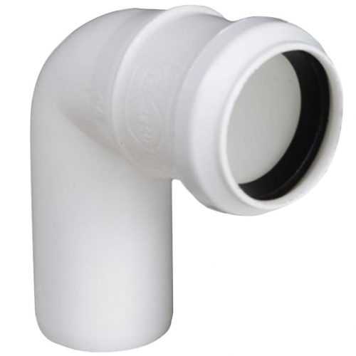 Koleno bílé 40 mm x 45 Prevex