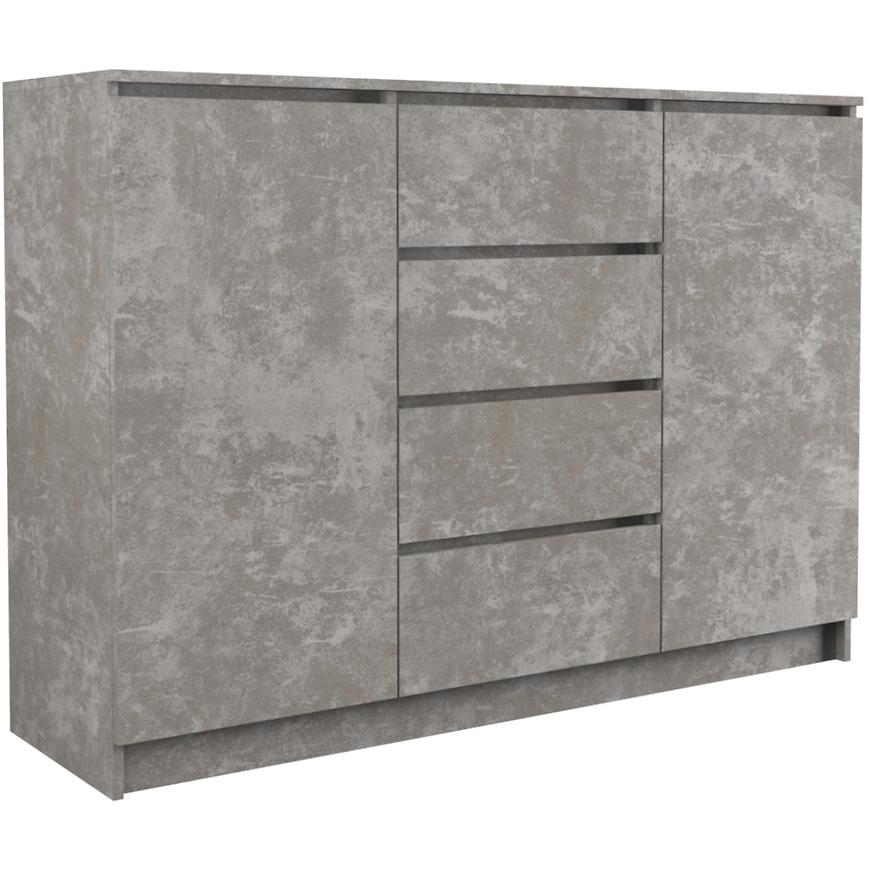 Komoda 2d4s 120 Beton Baumax