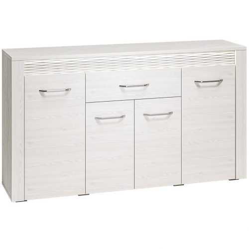 Komoda Clermont 165cm 08 Sněhová Borovice Baumax