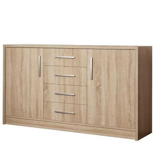 Komoda Genewa 140 cm Dub Sonoma Baumax