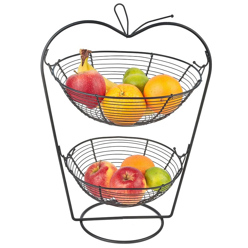 Košík patrový černý W3341 Baumax